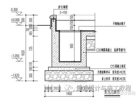 挖水池|景观施工 水池做法及流程